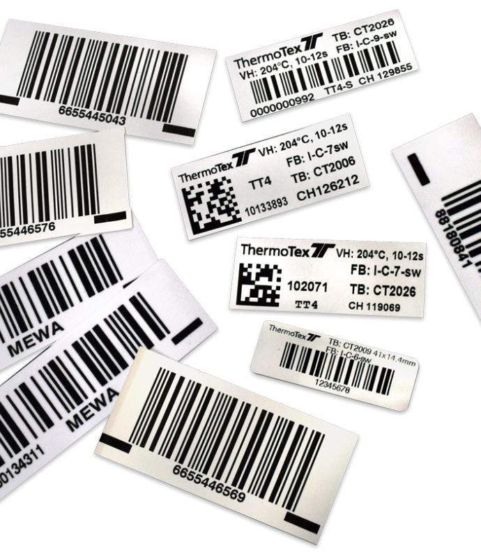 barcodes gedruckt