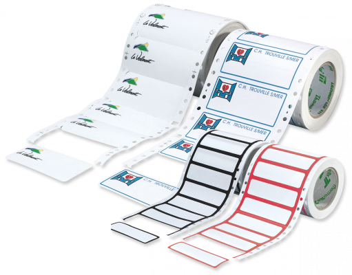 Etiquettes autocollantes En papier (PK) » THERMOTEX NAGEL GmbH